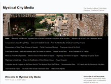 Tablet Screenshot of mysticalcitymedia.com